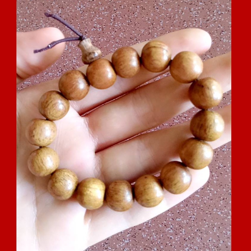 Vòng tay hạt gỗ phong thuỷ Thường Lạc mang lại may mắn sức khỏe tài lộc, vòng gỗ đeo tay đã khai quang