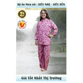 Áo mưa bộ người lớn ( hàng tốt )- kèm ảnh thật