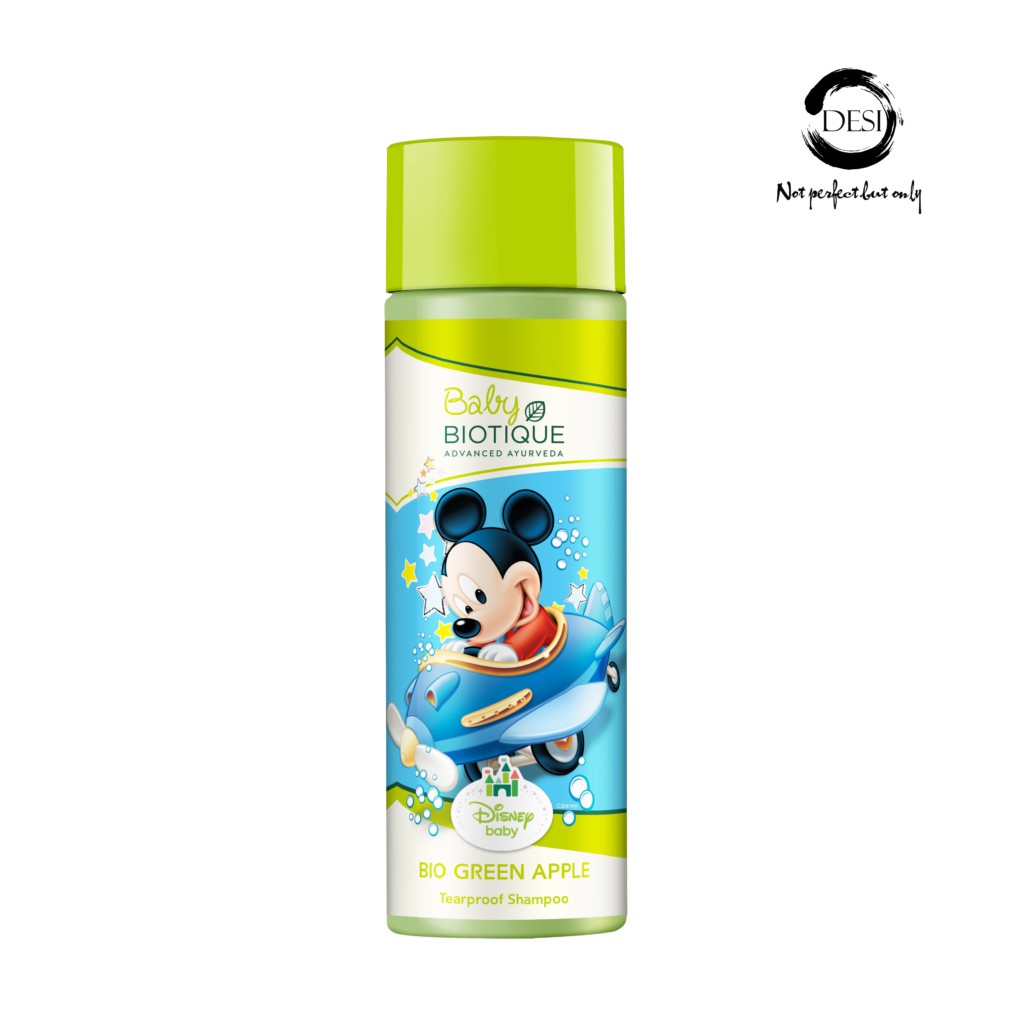 Dầu gội bé trai Organic – BIO GREEN APPLE DISNEY MICKEY