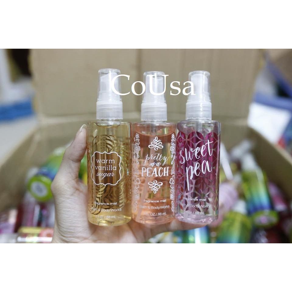 [ Body Mist ] Bath And Body Works Xịt Toàn Thân Nước Hoa BBW  88ml