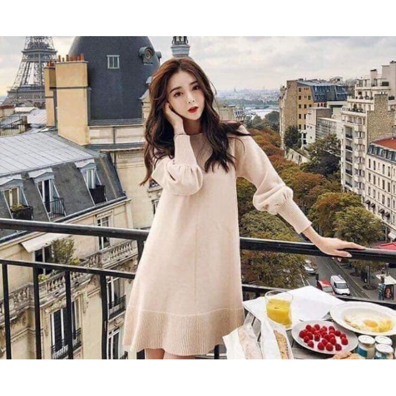 VÁY LEN XUÔNG TAY BỒNG | BigBuy360 - bigbuy360.vn