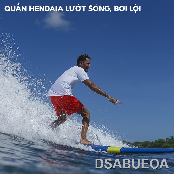 ♞Quần thể thao nam Decathlon OLAIAN hendaia đi biển - đỏ | BigBuy360 - bigbuy360.vn