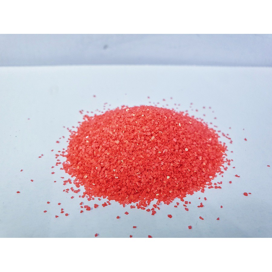 1KG CÁT THẠCH ANH ĐỎ TRANG TRÍ HỒ CÁ NON BỘ