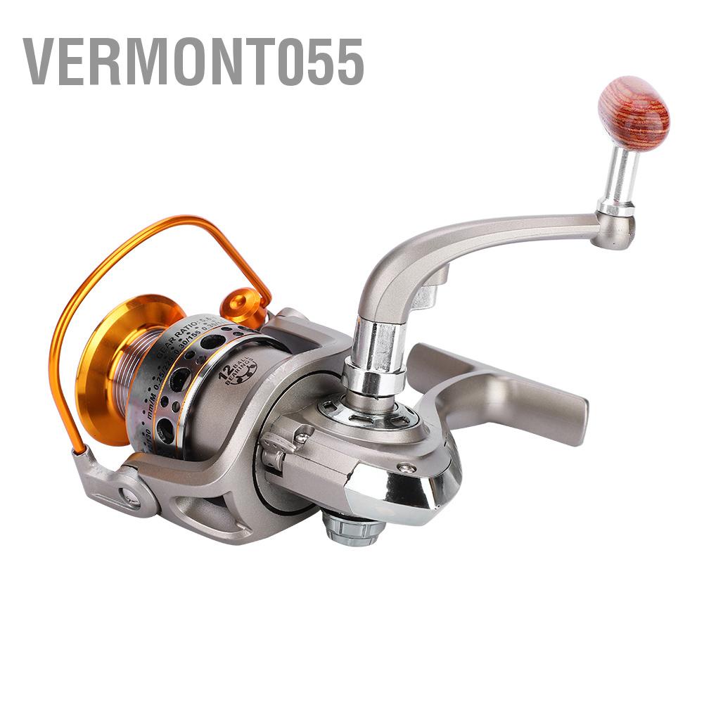 Có thể bán buônLC 1000-7000 12BB 5.5: 1 Cuộn câu có thể gập lại Cánh tay điều khiển phía sau Kéo Spool Cá Bánh xe quay Hàng giao ngayVermont055