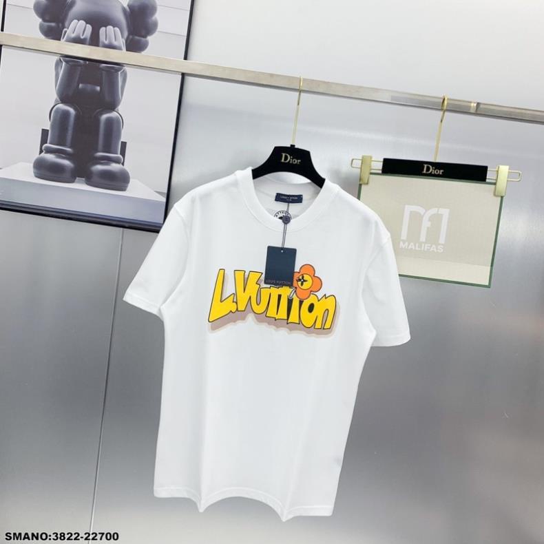 Áo phông nam LV phối chữ cao cấp không bong -Áo phông nam mới nhất -Dũng Buotique