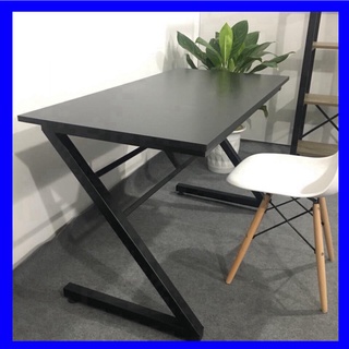 Bàn làm việc, bàn học chữ Z K U mặt gỗ MDF chân sắt sơn tĩnh điện có thể dùng học tập, để máy tính kích