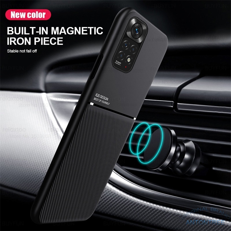 Ốp Điện Thoại Cứng Viền Dẻo Màu Nhám Mờ Thời Trang Sang Trọng Cho Xiaomi Redmi Note 11s 11 Pro 5G