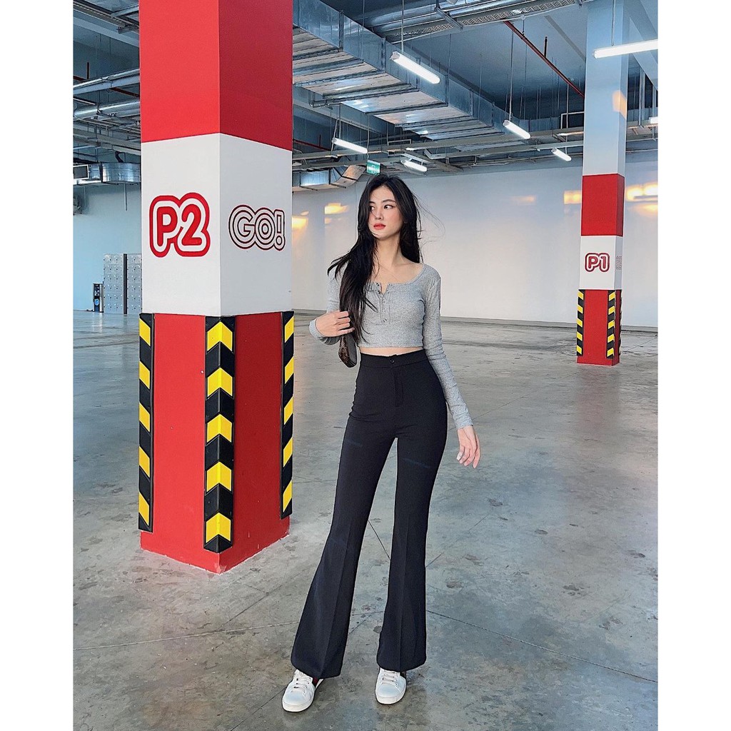 [ Quà tặng đơn hàng 99K] QUẦN ỐNG LOE LƯNG CAO SƠ VIN CHUẨN PHOM - May theo yêu cầu | BigBuy360 - bigbuy360.vn