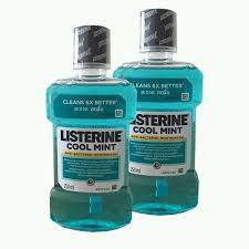 Nước súc miệng listerine 750ml tặng kèm 250ml Thailan