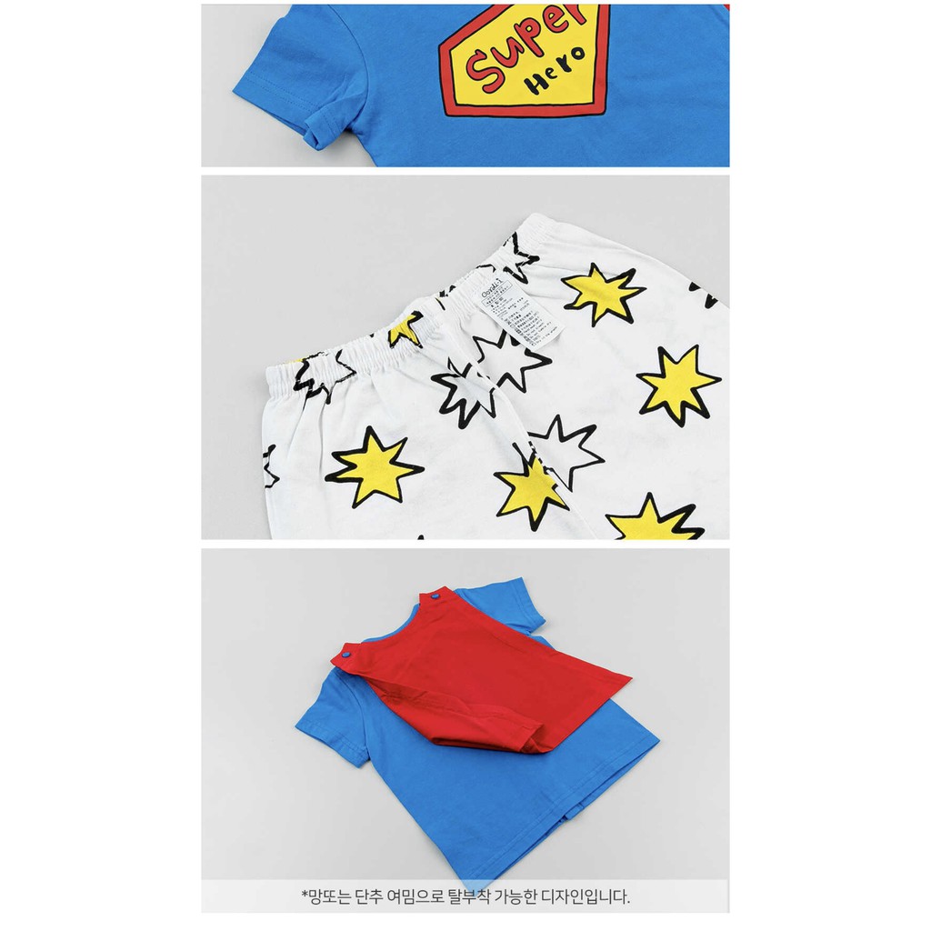 Bộ Ngắn tay Cotton Bé Trai, Chất Liệu Cotton Giấy Hàn Quốc, Họa tiết Siêu Nhân Dễ Thương Mẫu Mới 2021