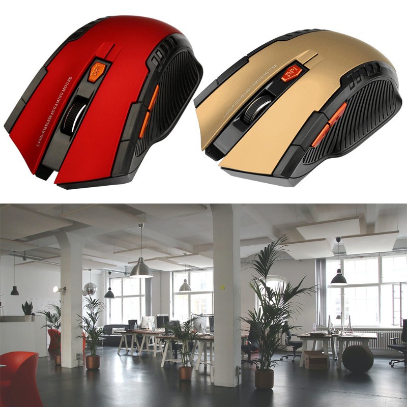 Chuột Quang Không Dây Chơi Game Mới 2.4g 113