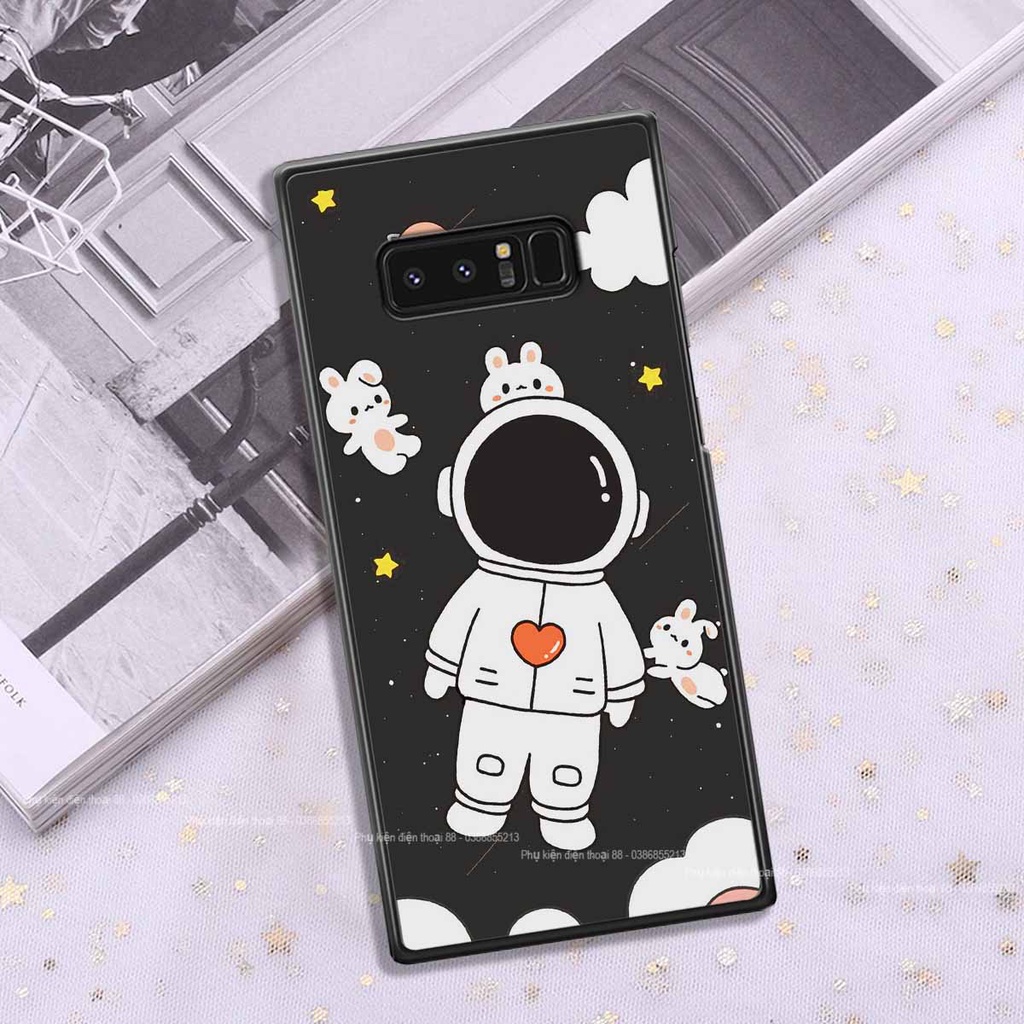 Ốp Samsung Note 8 hình bầu trời, phi hành gia đẹp, ốp lưng điện thoại samsung galaxy viền dẻo cao cấp