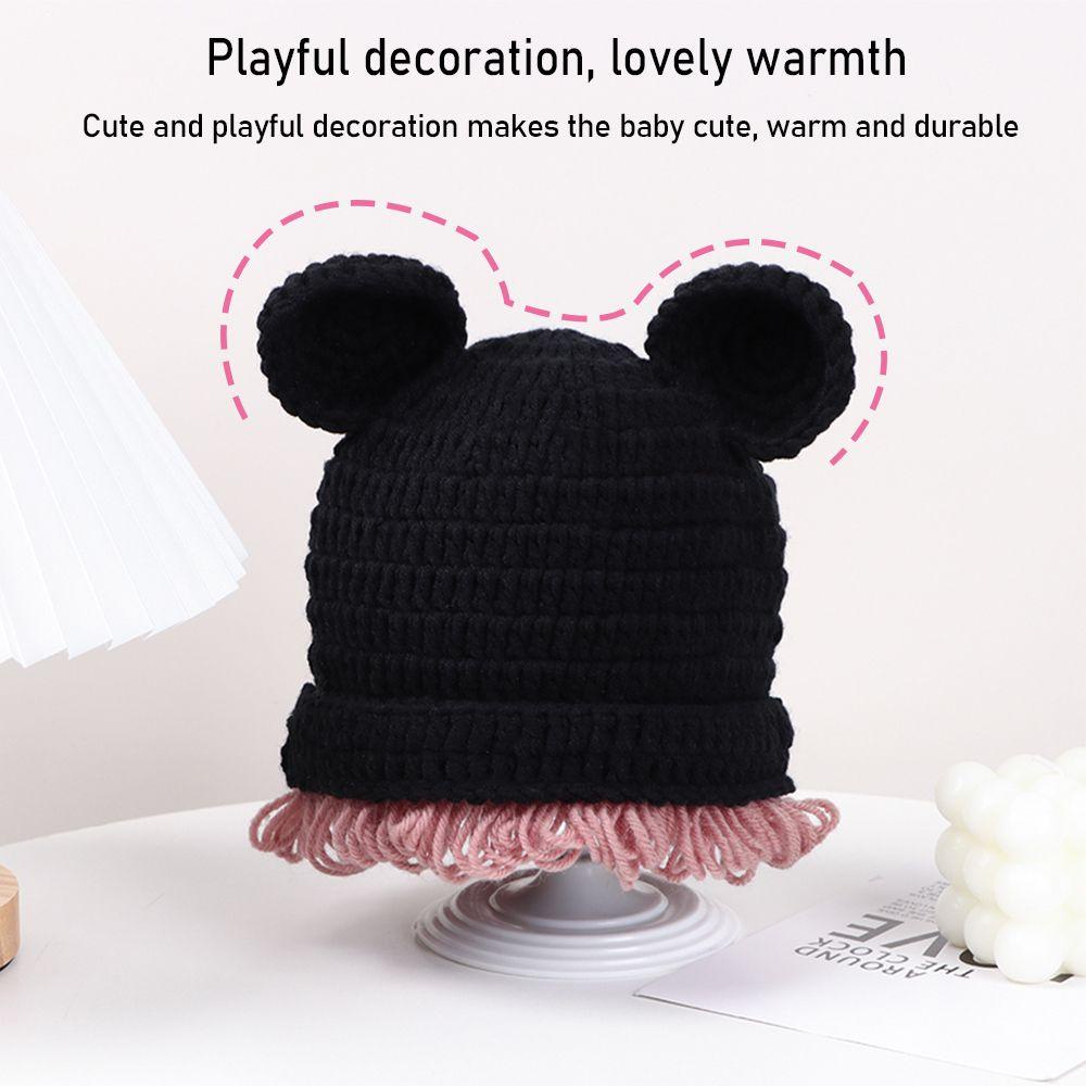 BSUNS Mũ Dệt Kim Mềm Mại Giữ Ấm Mùa Thu Đông Cho Bé Trai Và Gái