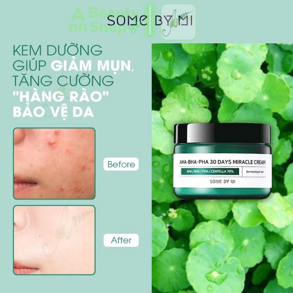 Kem Dưỡng Cho Da Mụn Some By Mi AHA-BHA-PHA 30 Days Miracle Cream