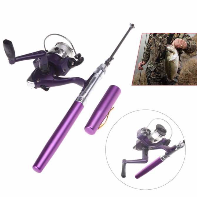 Cần Câu Bút Máy Ngang Mini Cao Cấp