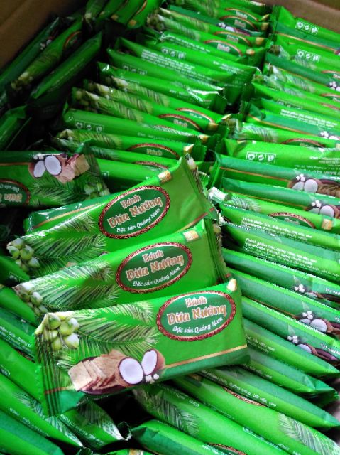 1 thùng bánh dừa Thái Bình 100 gói 180g