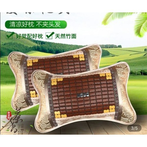 Gối Trúc Mây Hạt Điều Hòa Cao Cấp Thoáng Khí Mát Lạnh Cho Mùa Hè