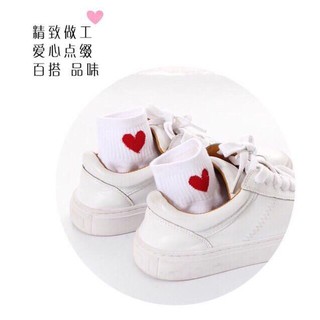 Tất tim cute cổ ngắn Hàn Quốc