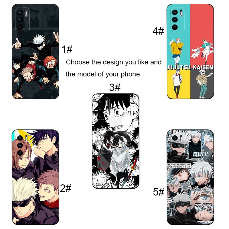 Ốp Điện Thoại Silicon Mềm Hình Anime Jujutsu Kaisen Cho Samsung Galaxy S22 Plus Note 20 Ultra 10 9 8 Plus Lite RR22