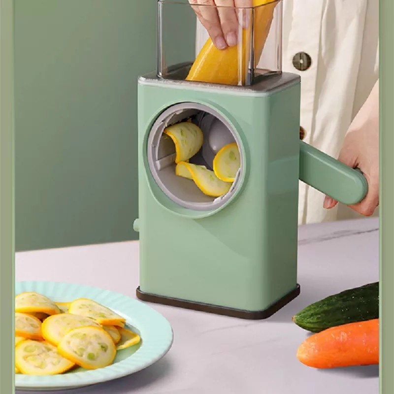 Dụng Cụ Thái Rau Củ Quả Đa Năng 4 in 1 VEGETABLE CUTTER Máy Cắt Máy Bào Củ Qủa Đa Năng Cỡ Lớn Cực Kì Tiện Lợi