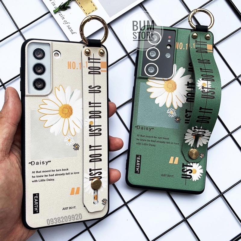 Ốp Lưng Hoa Cúc Samsung Galaxy S23 ULTRA / S23 PLUS / S22 ULTRA / S22 Plus / S21 Ultra / S21 Plus / S21 5G / A72 / A52