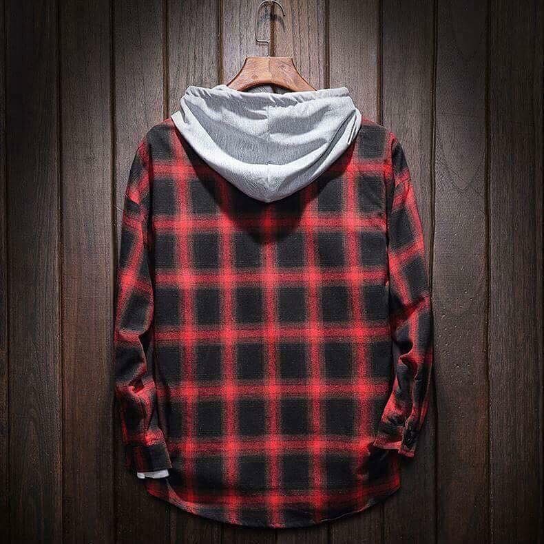 Áo khoác giả sơ mi FLannel