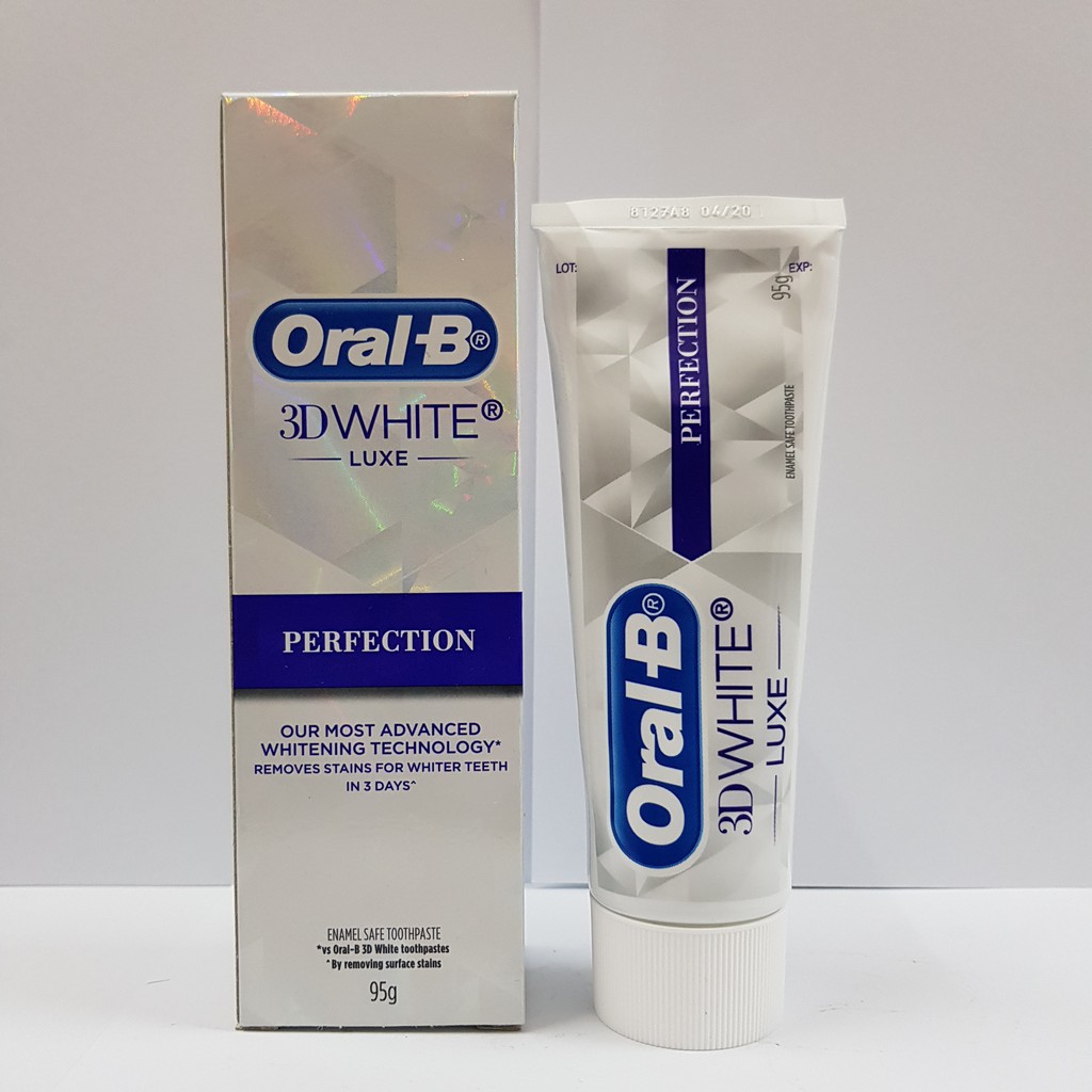 Kem Đánh Răng Oral B 3D White Luxe 95g