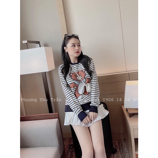 Áo kẻ gấu nâu TT6