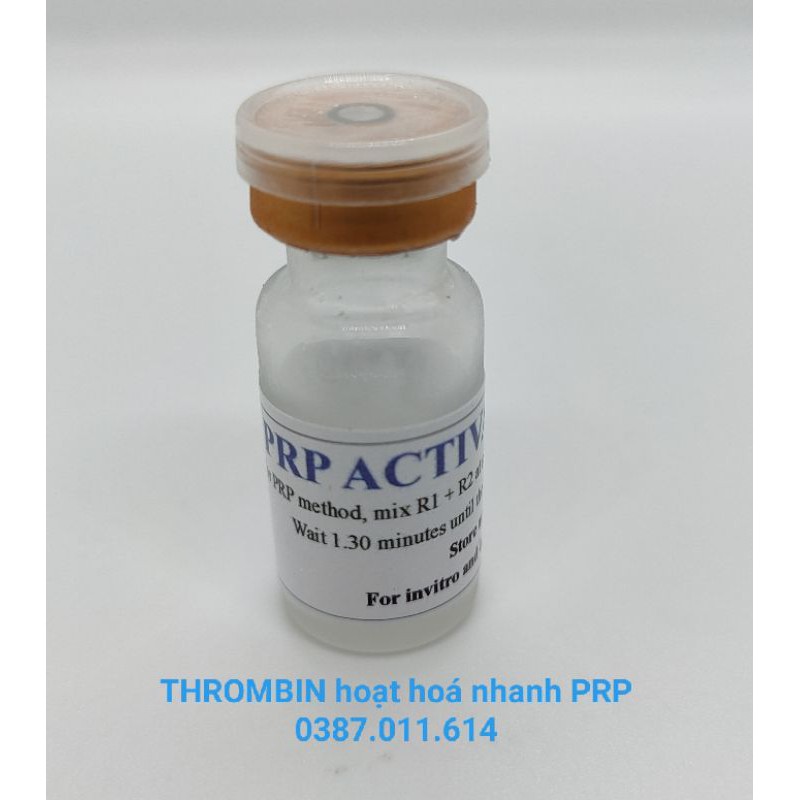 THROMBIN HOẠT HOÁ NHANH PRP ( MẪU MỚI MIX SẴN)