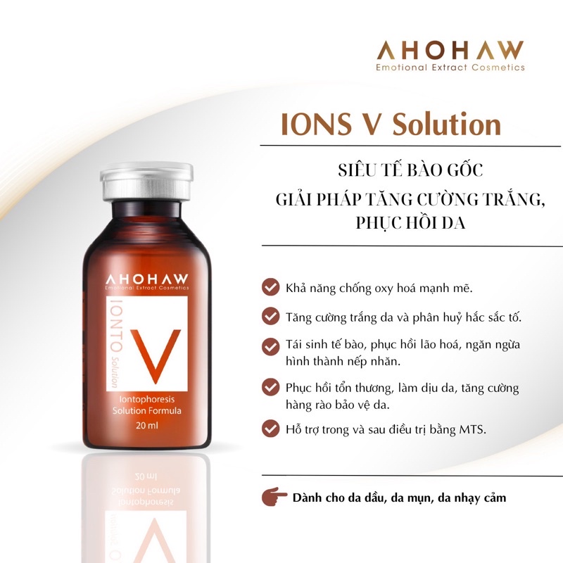 Tế bào gốc cấy trắng IONS V Ahohaw