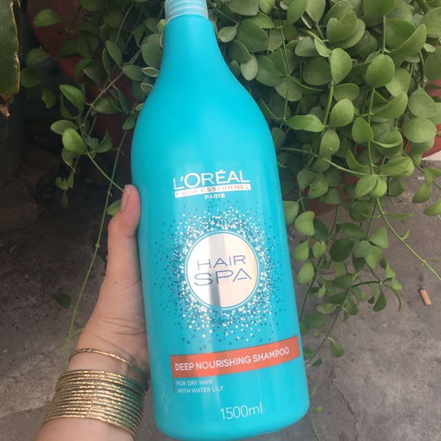 DẦU GỘI CHĂM SÓC TÓC SUÔN MƯỢT LOREAL DEEP NOURISHING HAIR SPA 1500ml