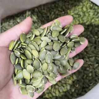 Nhân hạt bí xanh sấy chín nguyên vị 500g ngon dòn và dinh dưỡng