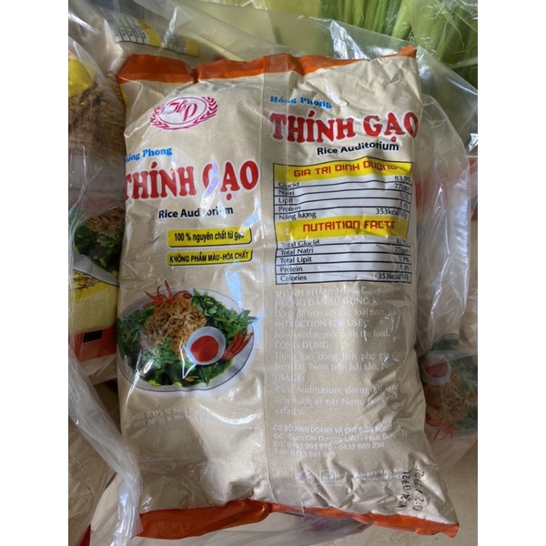 1Kg Bột thính gạo Hồng Phong- bột thính làm nem thơm ngon