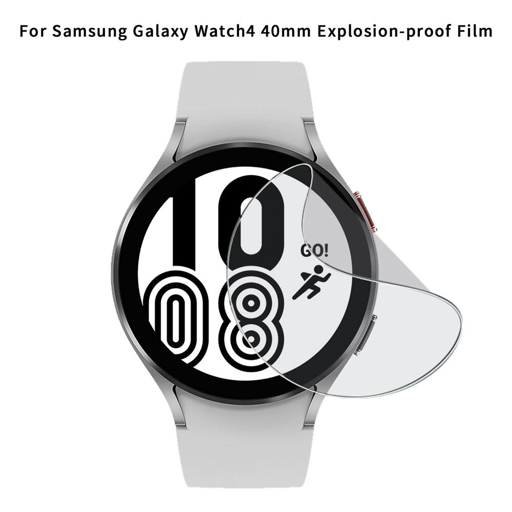 Mặt kính cường lực TPU cong 3D HD trong suốt bảo vệ toàn diện mặt đồng hồ thông minh Samsung galaxy 4 40mm 44mm