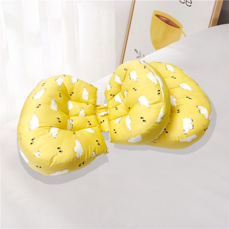 Gối Bầu Cánh Tiên Cao Cấp Nâng Đỡ Bụng Giảm Đau Lưng Cho Mẹ Bầu