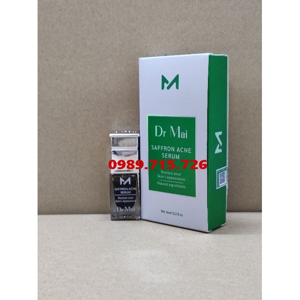 Dr Mai, Serum sạch mụn Dr Mai 6ml, lựa chọn hoàn hảo cho làn da mụn