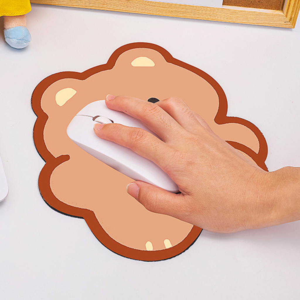 Tấm Lót Chuột Máy Tính Để Bàn Chống Trượt Hình Thỏ Đáng Yêu