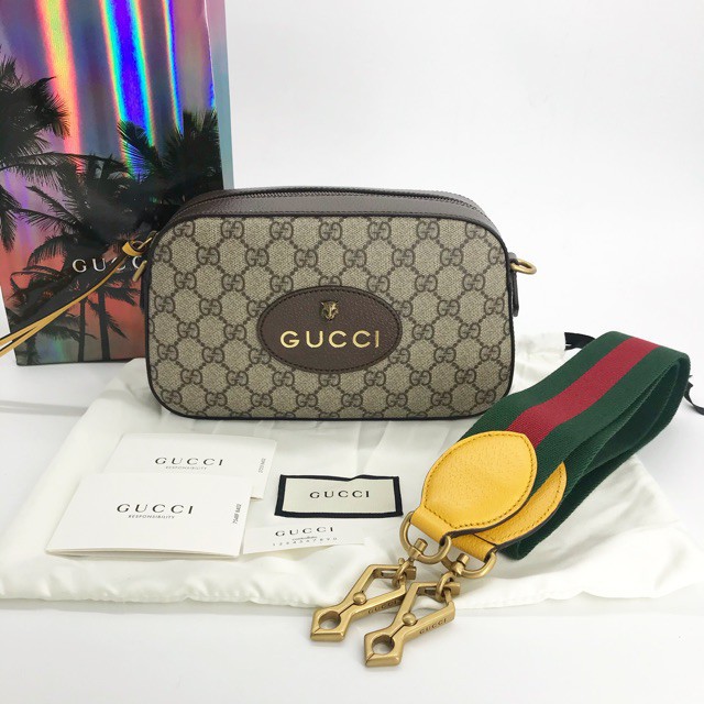 Mới! Gucci GG Supreme Crossbody Year 19, giá cực tốt, hàng thật 100%.