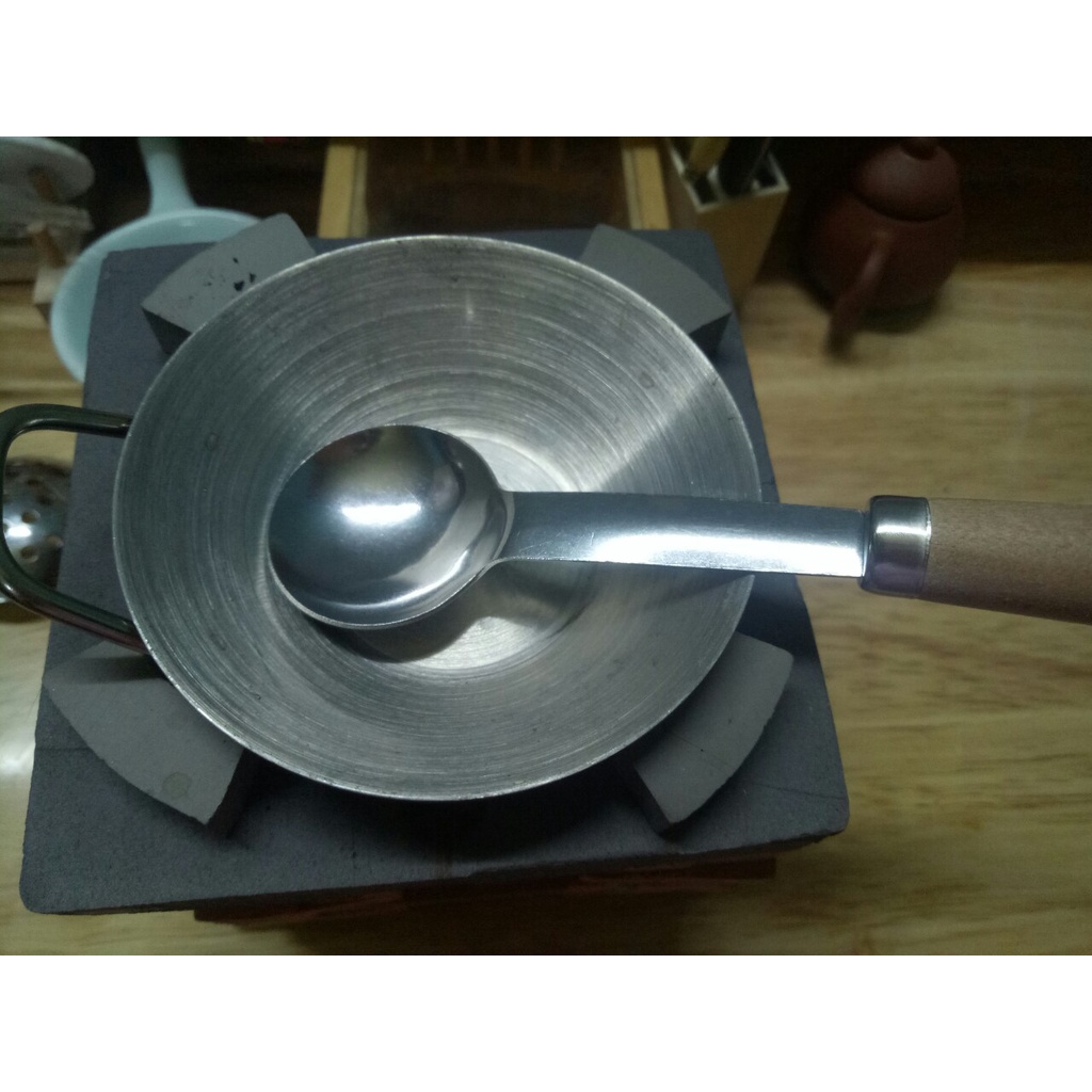 Muỗng - Xẻng Không Gỉ Loại Lớn Dùng Cho Mô HÌnh Nấu Ăn Miniature