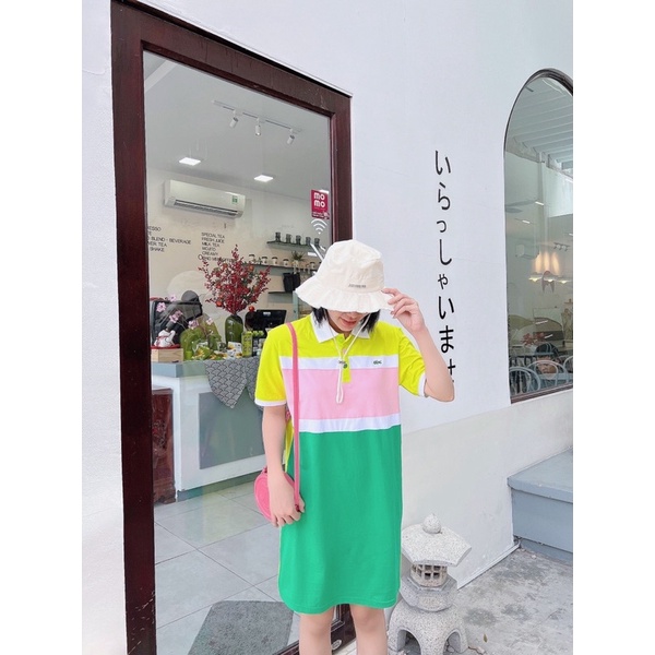 Váy polo nữ dáng suông