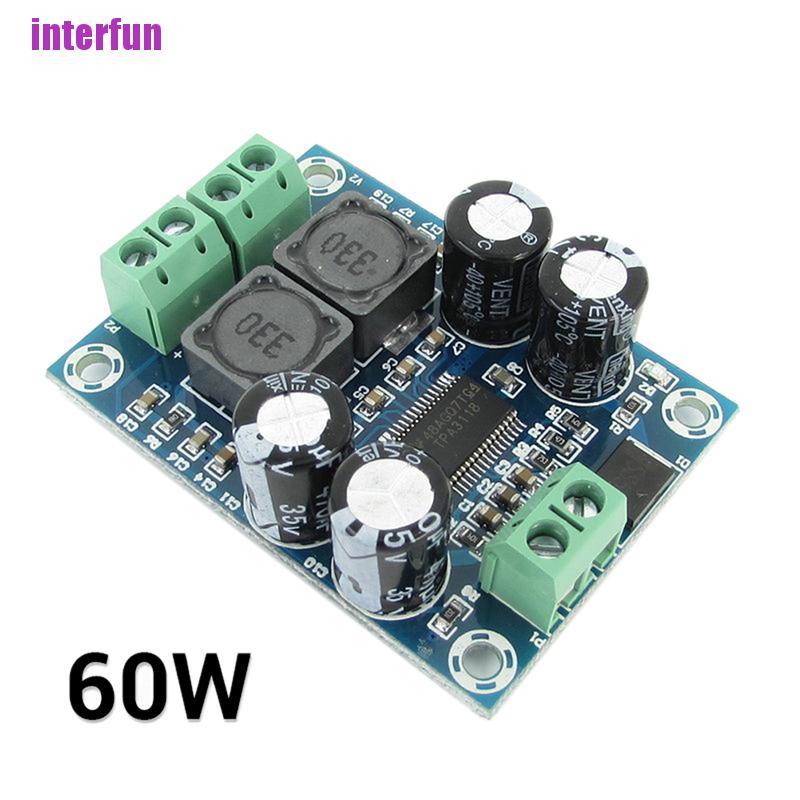 Bảng Mạch Khuếch Đại Âm Thanh Kỹ Thuật Số 60w Tpa3118 Dc 10-24v Pbtl Mono Super