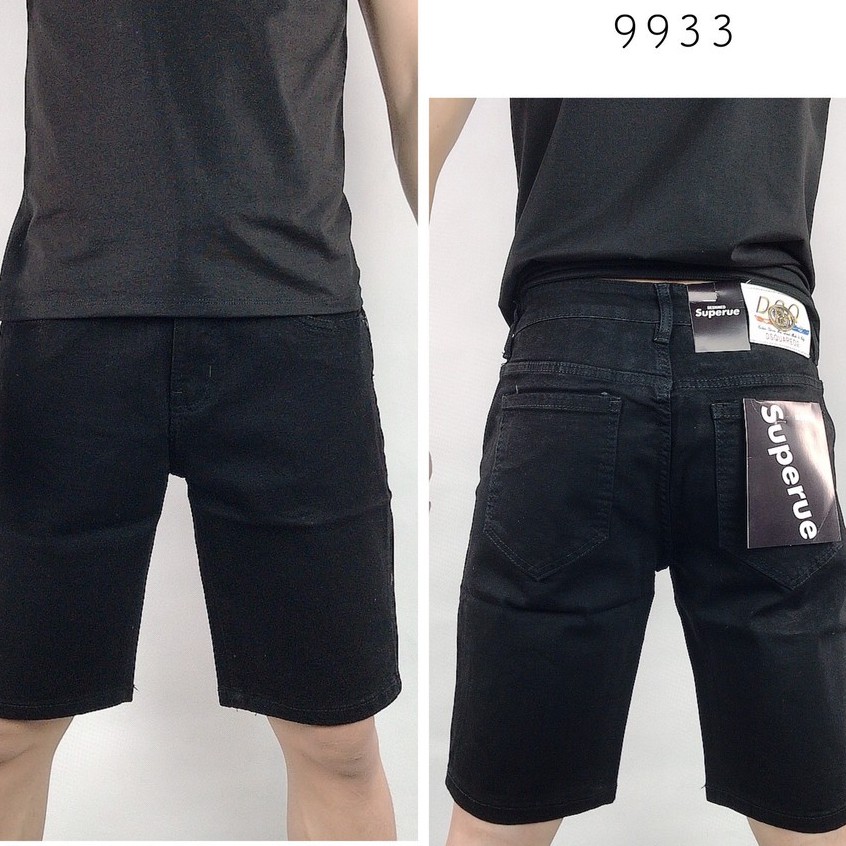 Quần Short Jeans Nam Form Chuẩn - Quần Jean Ngố Nam Cao Cấp