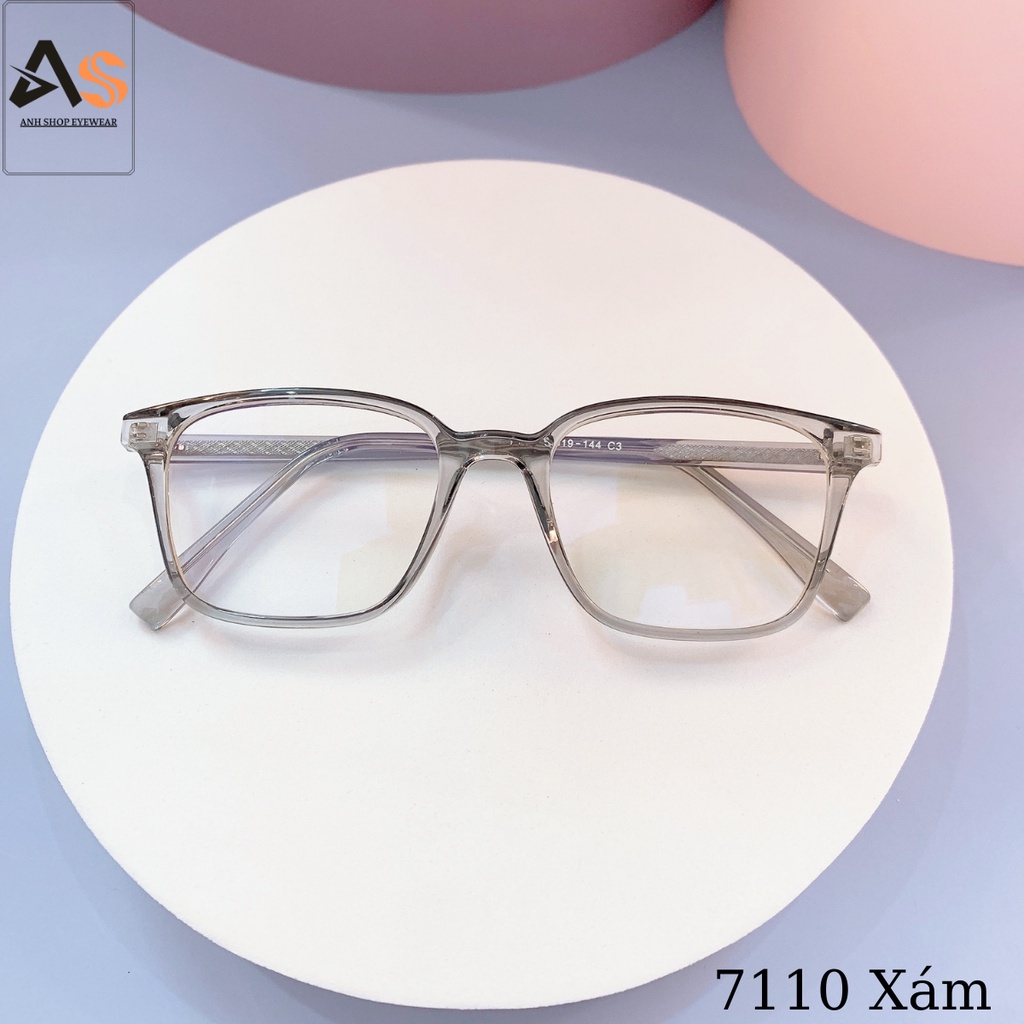 Kính vuông dày dặn chất liệu nhựa lõi kim loại bền đẹp 7110