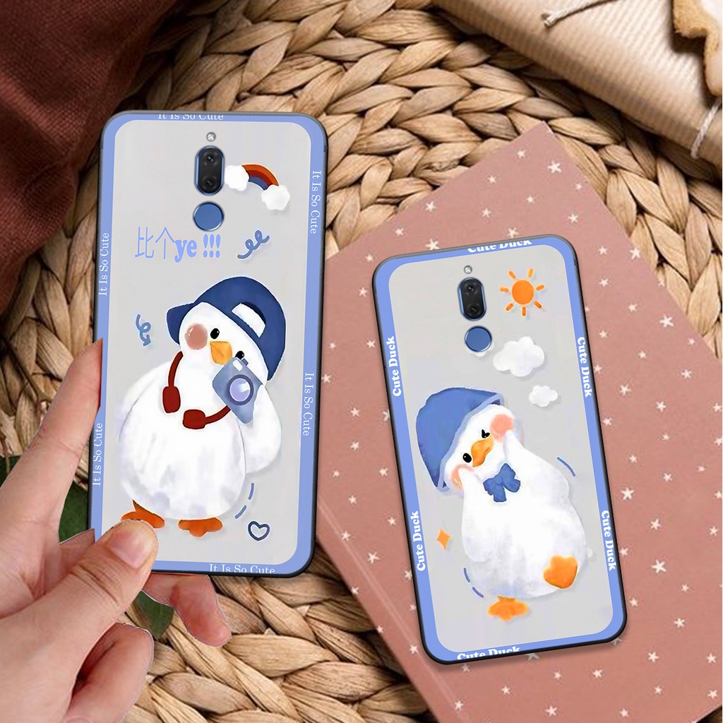 Ốp Huawei Nova 2i bộ hình cute dễ thương gấu thỏ xinh xắn vẽ tay lạ mắt