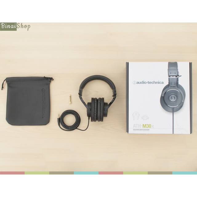 [Mã ELMS5 giảm 7% đơn 300K] Tai nghe kiểm âm Audio Technica ATH-M30x