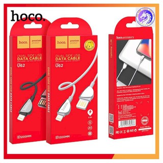 Cáp sạc hoco u62 lighting 3.0a 1.2m