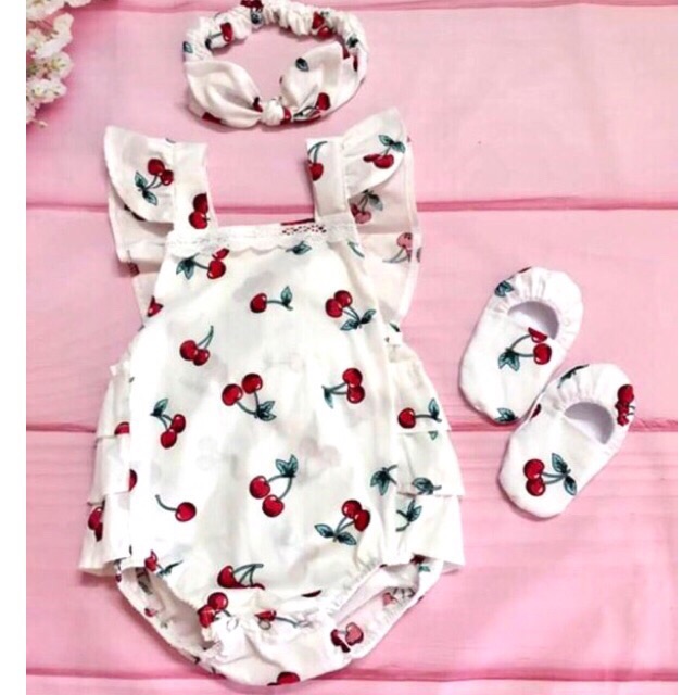 V330🍒VẢI TWILL HOẠ TIẾT CHERRY MAY ĐỒ CHO DOLL, OBITSU, DIY, HANDMADE, QUILTING, SCRUNCHIES..
