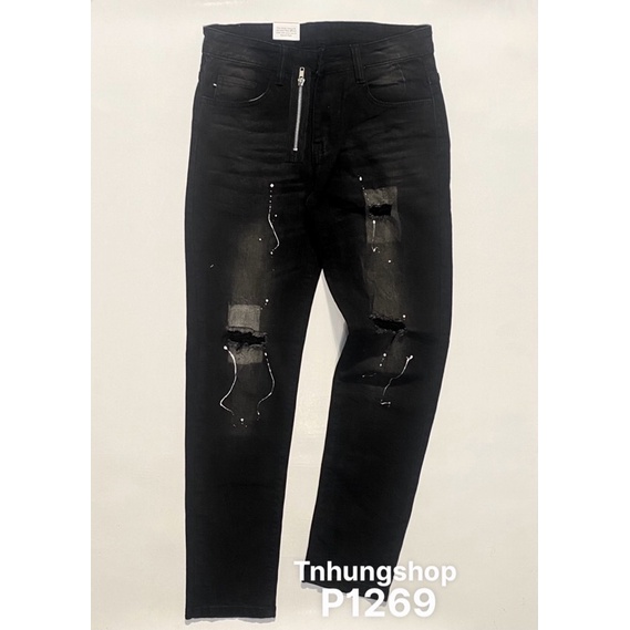 Sỉ quần jean dài nam khoá giả mã p1269 [Tnhung]