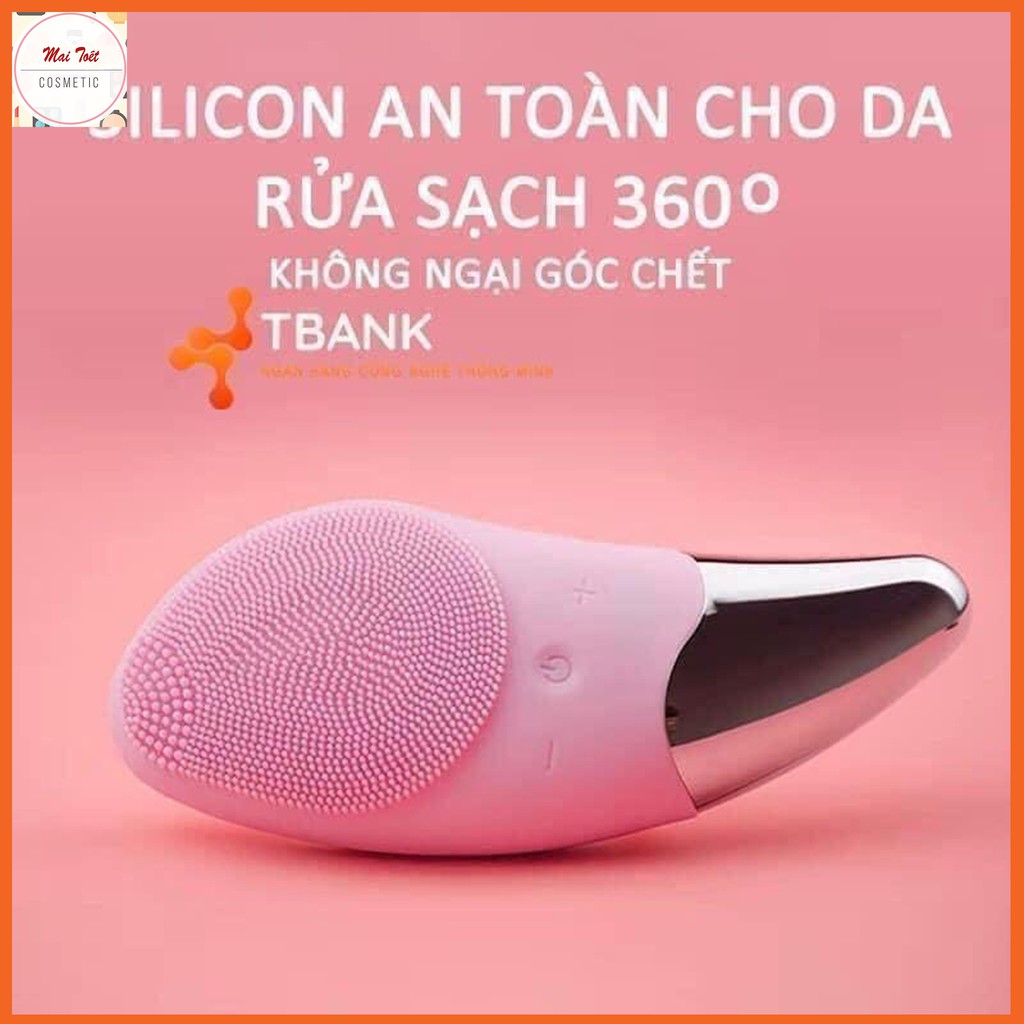 Máy rửa mặt sóng siêu âm tiện dụng