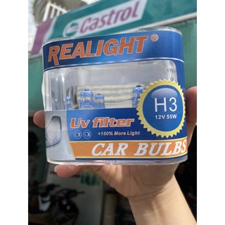 Bóng đèn h3 tăng sáng siêu sáng 150% realight 12v & 24v
